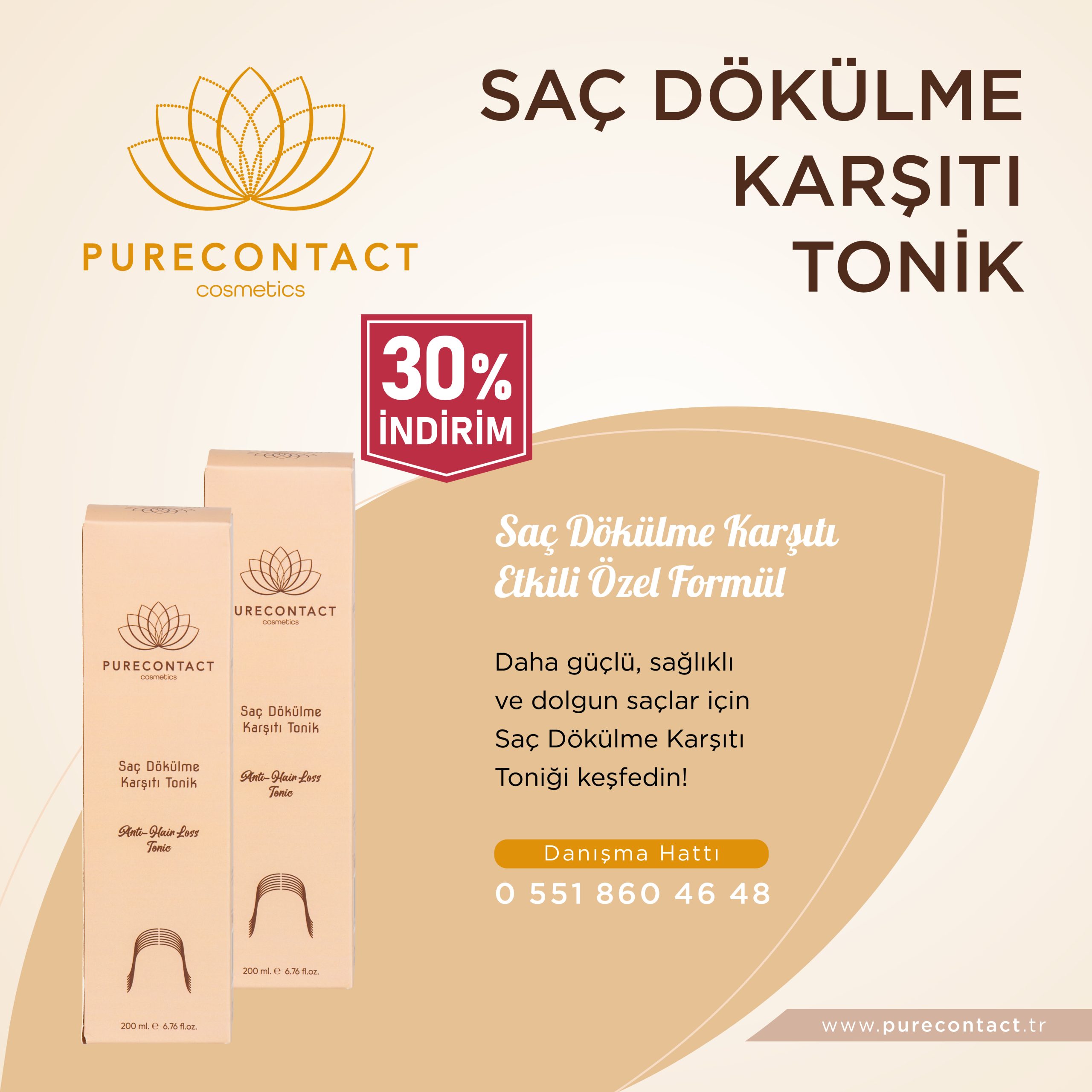 Saç Dökülme Karşıtı Tonik 200 ml